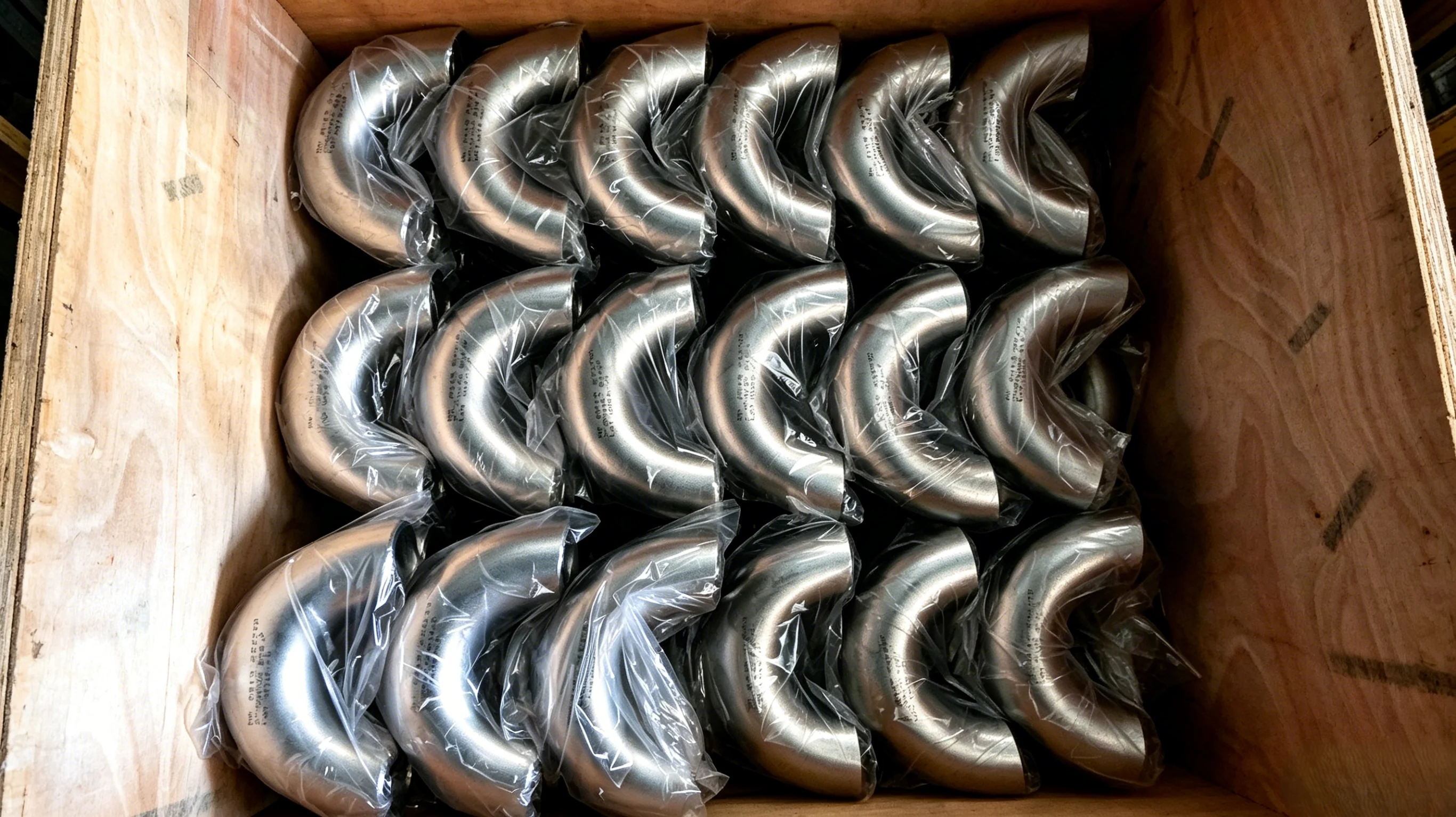Elbow installation detail
