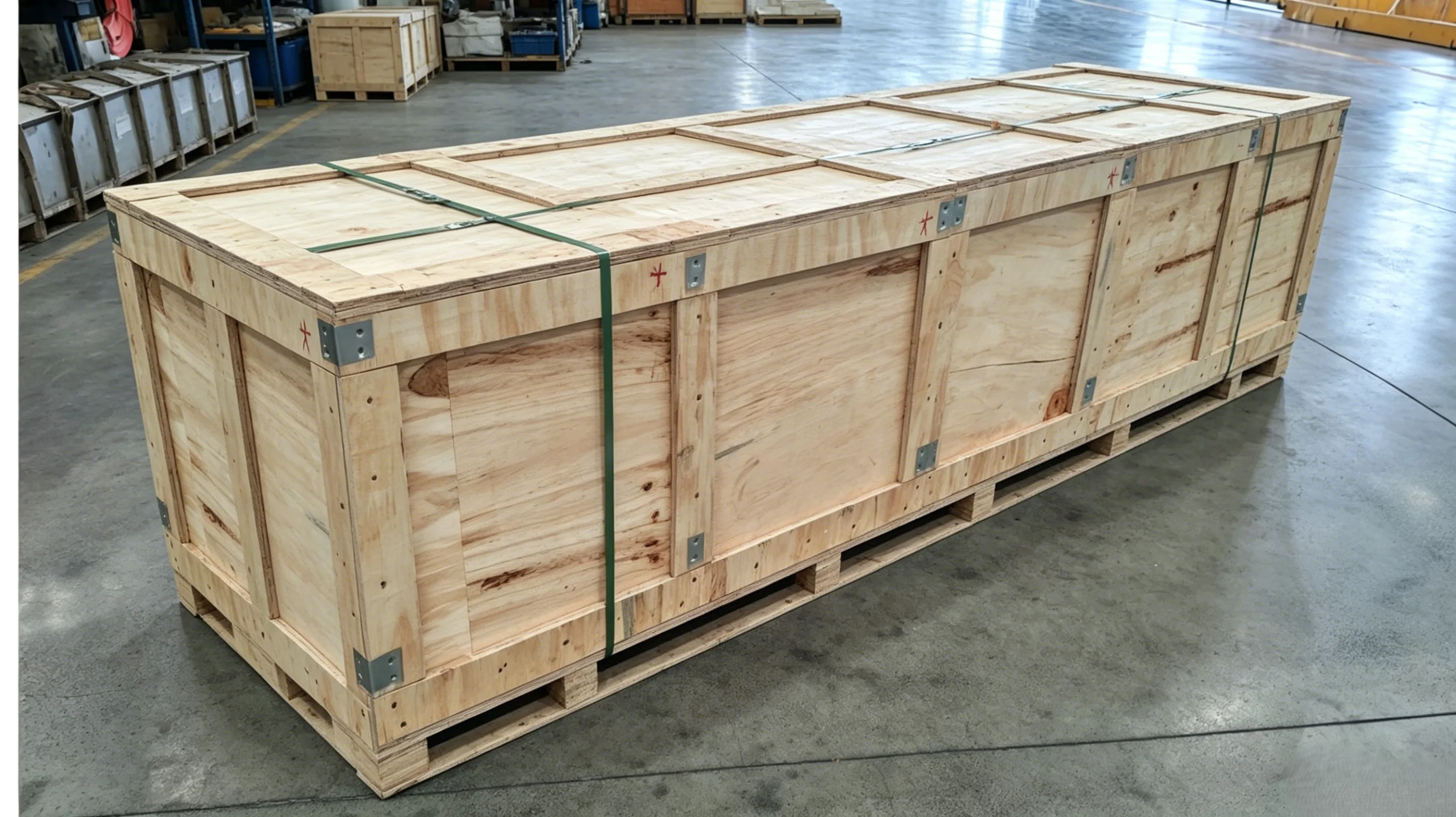 Nickel alloy pipe packaging