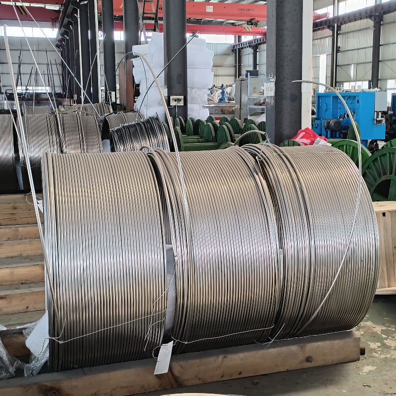 Inconel Alloy 825 (UNS N08825) Stainless Steel Control Line/ Welded Coiled Tube 